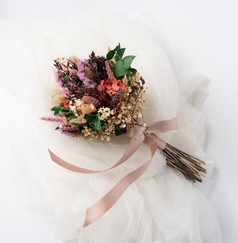Ramos de novia silvestres (flores secas y preservadas) - Flora