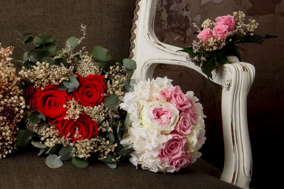 Ramos de novia con flores preservadas: encuentra el mejor tipo de flor - Su  jardín Secreto