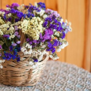 cesta flores